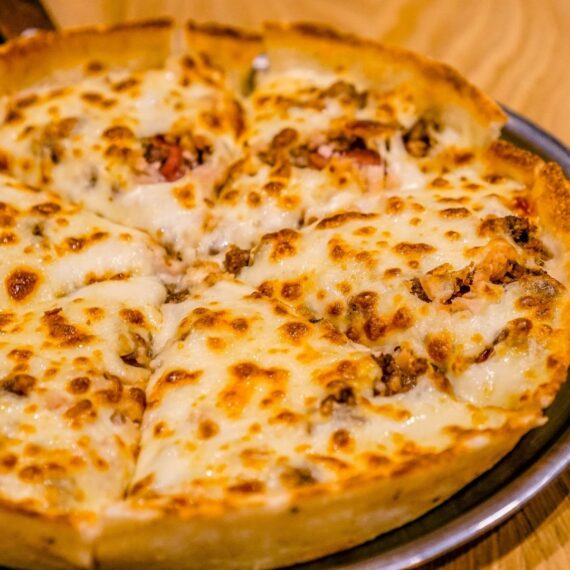 DOUBLE CHEESE PIZZA – Desi Baniye